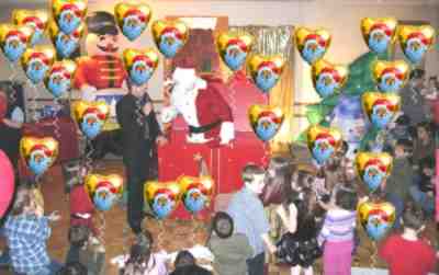 Ballons zur Nikolausfeier Nikolaus Ballons